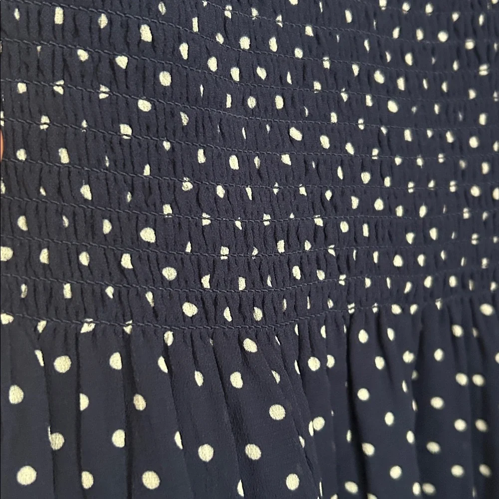 Hill House Navy Blue Polka Dot Cosima Dress - Picture 6 of 11